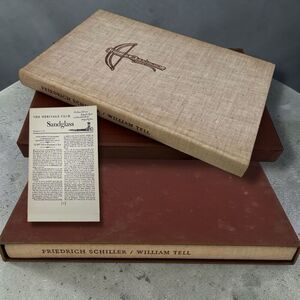 William Tell By Johann Christoph Friedrich Von Schiller 1952 Hardcover Book